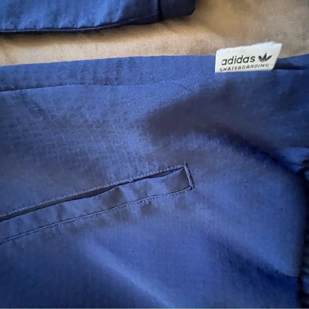 Adidas x Hélas Lucas Puig Skateboarding Track Jacket Men's Size Large Blue RARE
